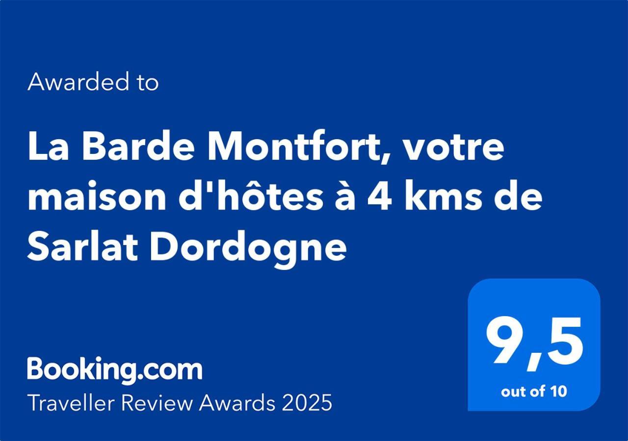 La Barde Montfort, Votre Maison D'Hotes A 4 Kms De Sarlat Dordogne Vitrac  Ngoại thất bức ảnh
